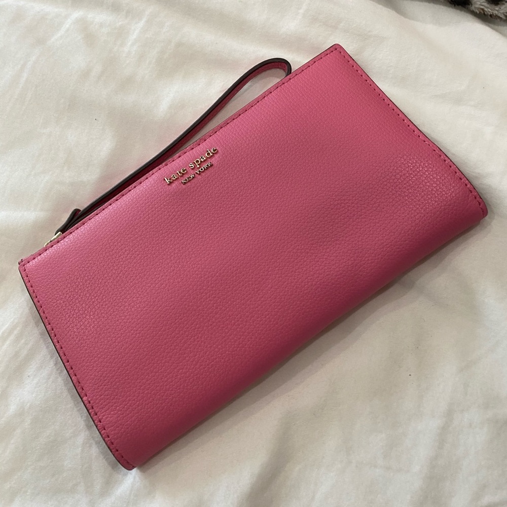 Pink Kate Spade Wallet/Wristlet